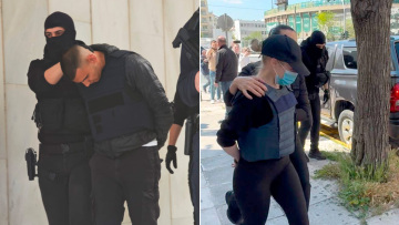 Με σκυμμένα κεφάλια ο 20χρονος, ο 18χρονος και τα δύο κορίτσια στον εισαγγελέα για τη δολοφονία του 27χρονου στον Άγιο Δημήτριο