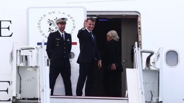 Αναχώρησε από την Αθήνα το ζεύγος Μακρόν