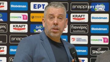 Συγκινημένος ο Ηλίας Παπαθεοδώρου μετά την παραμονή του Αμαρουσίου: «Συλλυπητήρια στους απέναντι, δεν τα κατάφεραν»