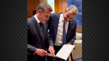 Το βίντεο του Μητσοτάκη από την επίσκεψη Μακρόν: Ελλάδα και Γαλλία πιο κοντά από ποτέ