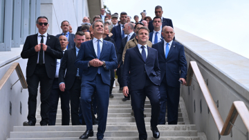 Ευθυγράμμιση Μητσοτάκη - Μακρόν για τη διεθνή Συμμαχία των Ανεξάρτητων και τον εμπορικό διάδρομο Ινδίας - Μεσογείου