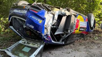 Σοβαρό ατύχημα σε αγώνα Ράλλυ για τον μπαμπά Φερστάπεν
