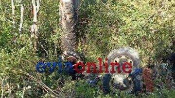 Τραγωδία στην Εύβοια: 70χρονος αγρότης καταπλακώθηκε από τρακτέρ και τραυματίστηκε θανάσιμα 