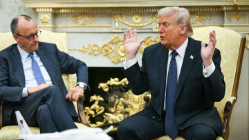 Τραμπ: Ο Μερτς να ασχοληθεί περισσότερο με τη διαλυμένη χώρα του και λιγότερο με όσους εξαλείφουν την πυρηνική απειλή του Ιράν