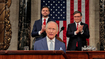 Ιστορική ομιλία του βασιλιά Καρόλου στο Κογκρέσο: Αναντικατάστατος και άρρηκτος ο δεσμός Μεγάλης Βρετανίας και ΗΠΑ