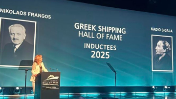 Στο Πάνθεον της Ελληνικής Ναυτιλίας ο Νικόλαος Φράγκος και η Καντιώ Σιγάλα