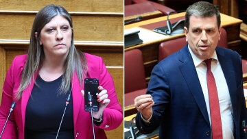 Σόου Κωνσταντοπούλου στη Βουλή, ανέβηκε στο βήμα και έπαιξε ηχητικό για τη Γάζα - «Γυρίστε πίσω στα θρανία» της είπε ο Καιρίδης