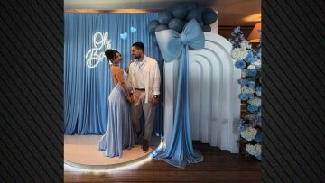 Το baby shower της Μαριαλένας Ρουμελιώτη και του Σάκη Κατσούλη για τον γιο τους, δείτε φωτογραφίες