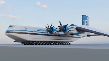 Boeing Pelican: Το ακραίο αεροσκάφος των 152 μέτρων που θα κουβαλούσε φορτίο 1.270 τόνων