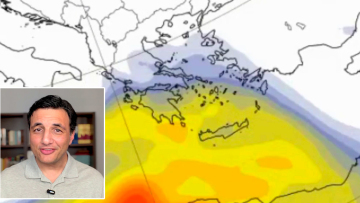 Με μπόρες και λασποβροχή το Σαββατοκύριακο, δείτε χάρτη με το πώς θα κινηθούν τα φαινόμενα - Η πρόγνωση καιρού του Τσατραφύλλια για το protothema