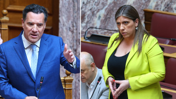 Σφοδρή σύγκρουση Γεωργιάδη - Κωνσταντοπούλου στη Βουλή για την κουνιάδα της Κεφαλά: «Είστε αισχρή», «είσαι φασίστας»