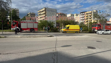 17χρονη έπεσε από πεζογέφυρα στην Ξάνθη, τραυματίστηκε σοβαρά στα πόδια