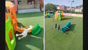 Βανδαλισμοί σε Νηπιαγωγείο στην Κρήτη, άγνωστοι έσπασαν παιχνίδια και γέμισαν την αυλή με σκουπίδια