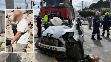 Βίντεο ντοκουμέντο με την στιγμή του φονικού τροχαίου στη Ρόδο, η BMW συγκρούεται με το ΙΧ όπου επέβαιναν μάνα και κόρη - Δίωξη για κακούργημα στον οδηγό