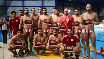 Ολυμπιακός: Ηττήθηκε 12-9 από την Μπαρτσελονέτα αλλά τσέκαρε το εισιτήριο για το  Final -4 του πόλο στους άνδρες 