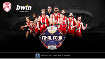 bwin x Ολυμπιακός: Ραντεβού με την ιστορία στο Final Four!