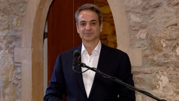 Η ομιλία του Κυριάκου Μητσοτάκη στο Παλάτι των Δεσποτών στον Μυστρά 