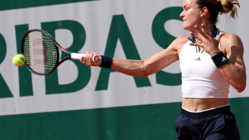 Η Μαρία Σάκκαρη αποχαιρέτησε το Roland Garros