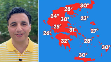 Δύο πρόσωπα ο καιρός, έρχεται έντονη ζέστη το Σαββατοκύριακο: Η πρόγνωση Τσατραφύλλια στο protothema σε χάρτες
