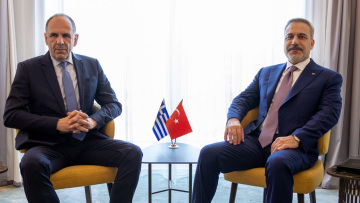 Συνάντηση Γεραπετρίτη - Φιντάν στη Σόφια: Το μήνυμα του Έλληνα ΥΠΕΞ για το νομοσχέδιο για τη Γαλάζια Πατρίδα