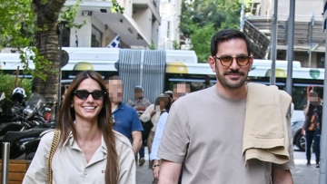 Ηλιάνα Παπαγεωργίου – Γιάννης Καραβασάνης: Η matching εμφάνιση του ζευγαριού