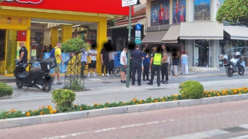 Δίκυκλο παρέσυρε μικρό παιδί στο κέντρο της Λάρισας, μεταφέρθηκε στο νοσοκομείο