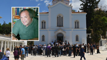 Το τελευταίο αντίο στον δημοσιογράφο Αντρέα Μαζαράκη, ποιοι έδωσαν το «παρών»
