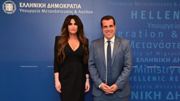 Συνάντηση Πλεύρη με Γκιλφόιλ, στο επίκεντρο η παράνομη μετανάστευση και η προστασία των συνόρων