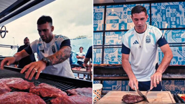 Παραδοσιακό Asado για τους Αργεντίνους: Έψησαν 500 κιλά μοσχάρι με τους Λαουτάρο και Εμιλιάνο Μαρτίνεζ να κλέβουν την παράσταση, βίντεο 