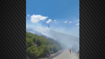 Φωτιά τώρα στη Βοιωτία και μήνυμα από το 112, σηκώθηκαν εναέρια μέσα, δείτε βίντεο