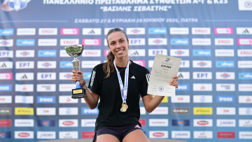 Πανελλήνιο πρωτάθλημα στίβου Κ18: Πρώτη και με ρεκόρ στα 200μ. η Ελένη Ιακωβάκη, δείτε βίντεο 