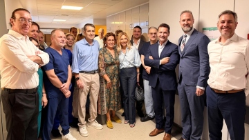 Ο Γιώργος Μυλωνάκης επέστρεψε στον Ευαγγελισμό για να ευχαριστήσει τους ανθρώπους που του έσωσαν τη ζωή: «Η επιστήμη σώζει ζωές»
