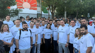 «Η μηδενική ανοχή να πάψει να είναι ένα σύνθημα για τα social media»: Συγκέντρωση της ΝΔ στη Θεσσαλονίκη για τη δολοφονία της Βάγιας Νέστορα, δείτε φωτογραφίες