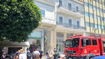 Συναγερμός στο κέντρο των Χανίων μετά από φωτιά σε τουριστικό κατάλυμα, δείτε εικόνες