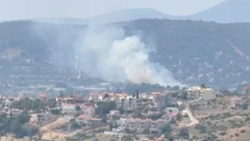 Φωτιά στα Σπάτα κοντά στο κτήμα Νάσιουτζικ, ήχησε 112 στους κατοίκους