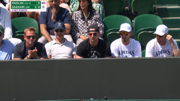 Τον αγώνα της Μαρίας Σάκκαρη στο Wimbledon παρακολούθησε ο Κυριάκος Μητσοτάκης
