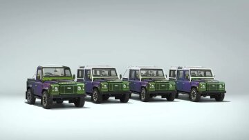 Μία τετράδα Land Rover Defender V8 για έναν αγοραστή
