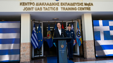 Στα εγκαίνια του Κέντρου Διακλαδικής Εκπαίδευσης drone στην Τρίπολη ο Δένδιας, δείτε βίντεο και φωτογραφίες