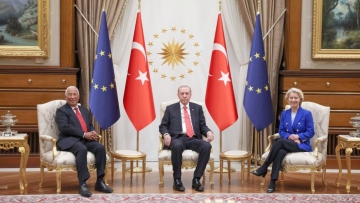 Ούρσουλα φον ντερ Λάιεν μετά το δείπνο με τον Ερντογάν: Να αξιοποιηθεί η νέα δυναμική για λύση Κυπριακού μέσω διαδικασίας ΟΗΕ