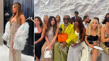 Η Τζένιφερ Λόπεζ στο σόου της Celia Kritharioti Couture στο Παρίσι 
