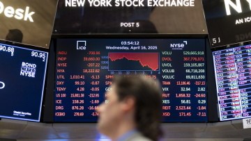 Wall Street: Τα θετικά μαντάτα από τον πληθωρισμό κράτησαν τους δείκτες στα «πράσινα»