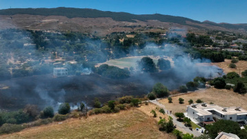 Υπό έλεγχο η φωτιά σε χαμηλή βλάστηση στην Κω
