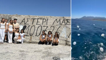 «Πέτα ψηλά, λαμπρό μας αστέρι»: Λευκά μπαλόνια στον ουρανό της Σάμου από τους φίλους της Άννας-Μαρίας που σκοτώθηκε σε τροχαίο στη Θεσσαλονίκη