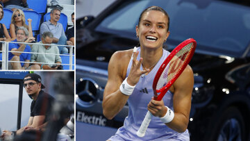 Στο WTA 250 Athens Open Κυριάκος, Μαρέβα και Κωνσταντίνος Μητσοτάκης: Είδαν τη Σάκκαρη να προκρίνεται στα ημιτελικά, βίντεο και φωτογραφίες
