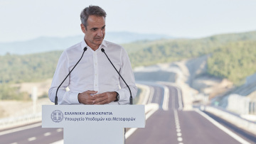 Μητσοτάκης από Γρεβενά: Ο Ε65 είναι η απάντηση στην ερώτηση πού πηγαίνουν τα λεφτά από το Ταμείο Ανάκαμψης