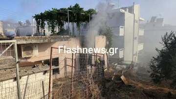 Διασωληνωμένος στη ΜΕΘ ο 70χρονος που τραυματίστηκε από την έκρηξη στα Χανιά