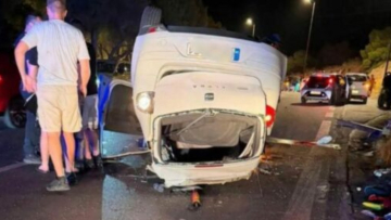 Νεκρός ο οδηγός του ΙΧ που ντεραπάρισε στα Λιμανάκια, δείτε βίντεο