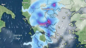 Κακοκαιρία με ισχυρές καταιγίδες και κεραυνούς, η πρόγνωση Τσατραφύλλια στο protothema για τις περιοχές στο «κόκκινο»