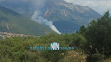 Φωτιά τώρα στο Ανθόφυτο Αιτωλοακαρνανίας, καίει δασική έκταση - Σηκώθηκαν 4 αεροσκάφη και 2 ελικόπτερα