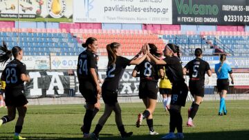 Ο ΠΑΟΚ διέλυσε με 3-0 τη Νέφτσι και κράτησε ζωντανό το όνειρο στο Champions League γυναικών